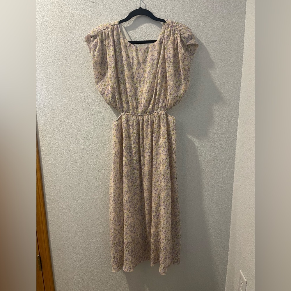 Lush floral dress